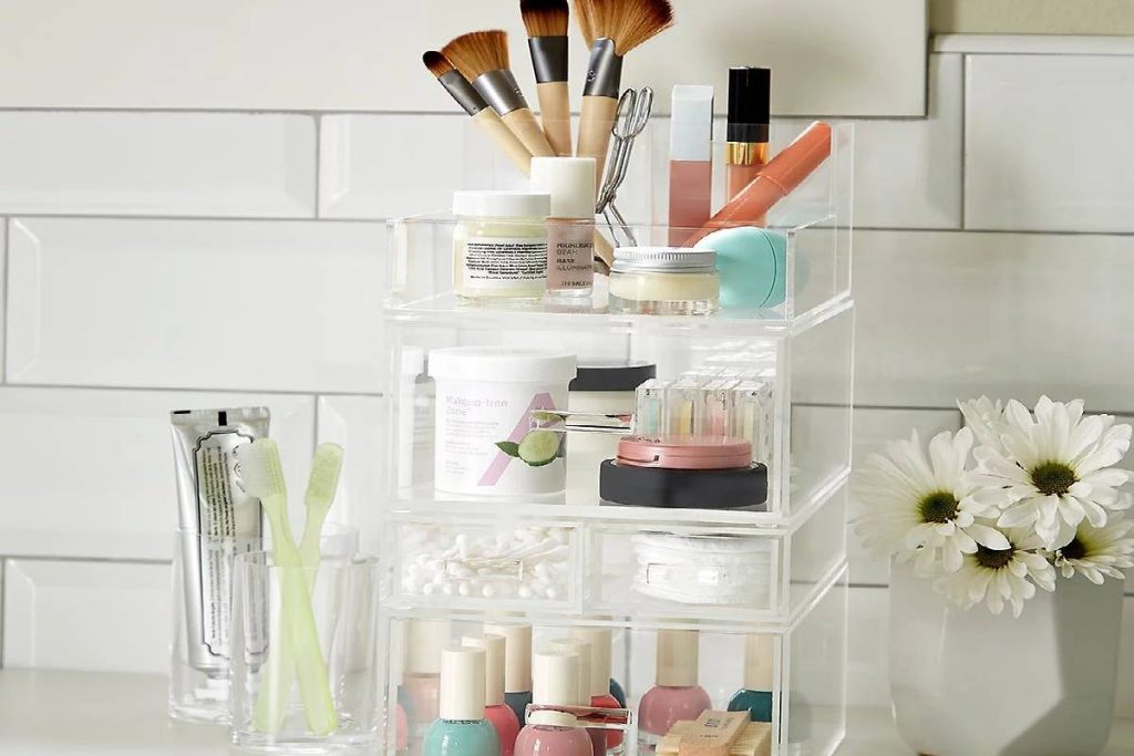 Storing Makeup in Bathroom Great Ideas for storing makeup in bathroom